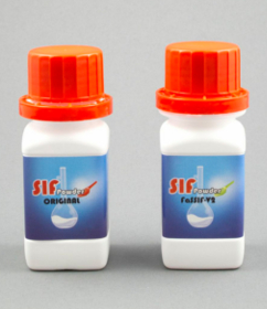 SIF Powder trial bottle