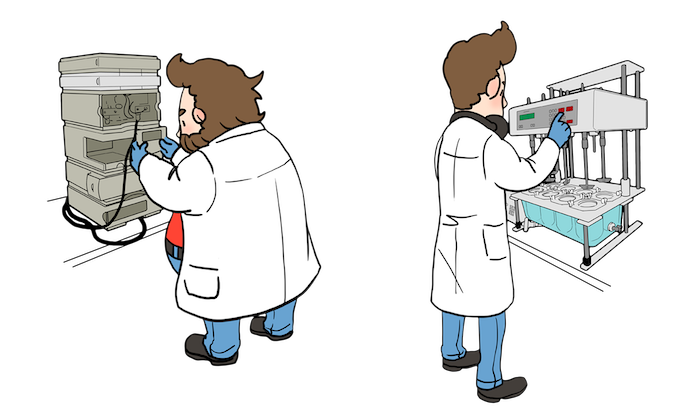 two scientists